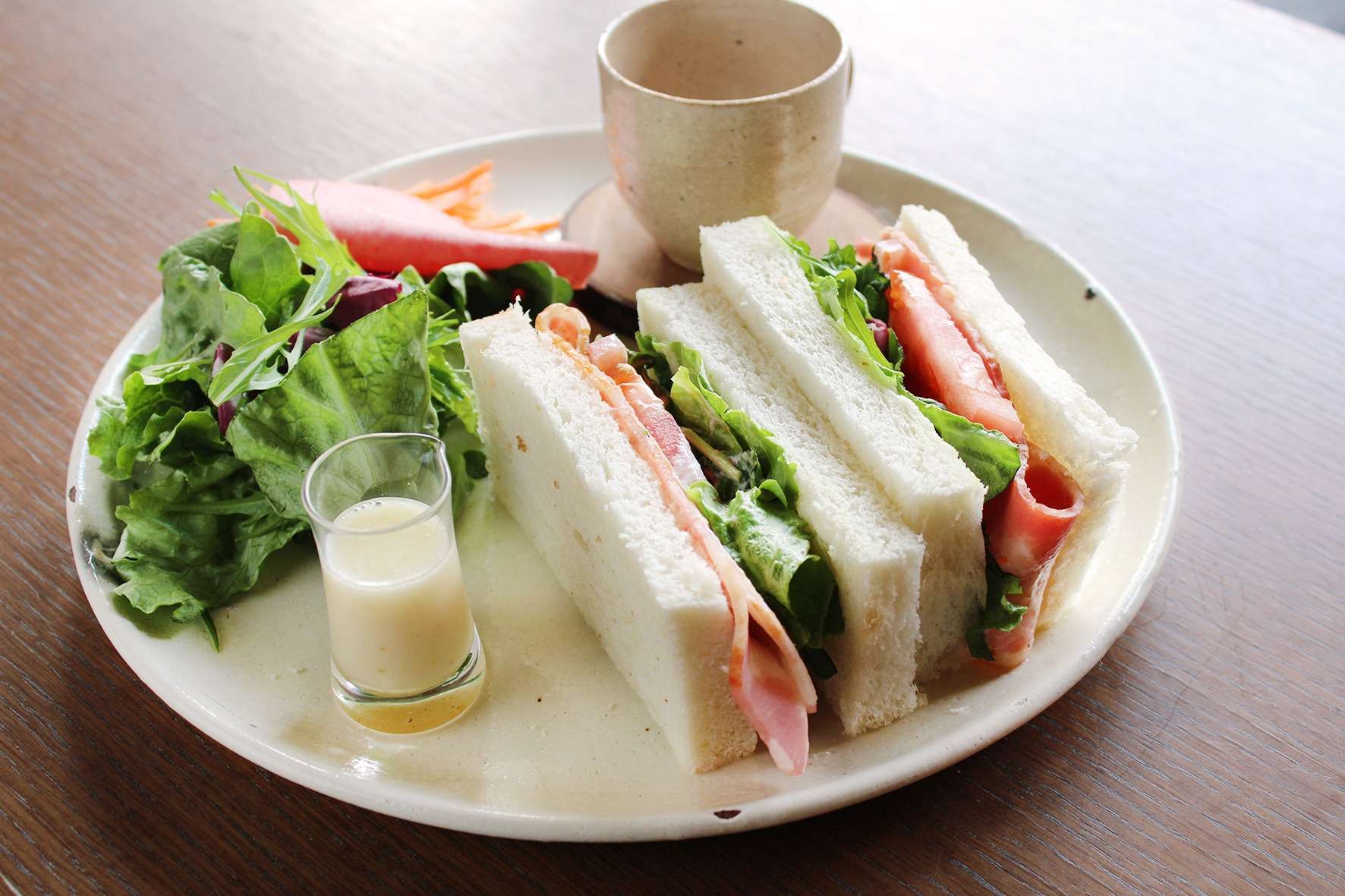 梅まつり限定サンドイッチのメニュー写真