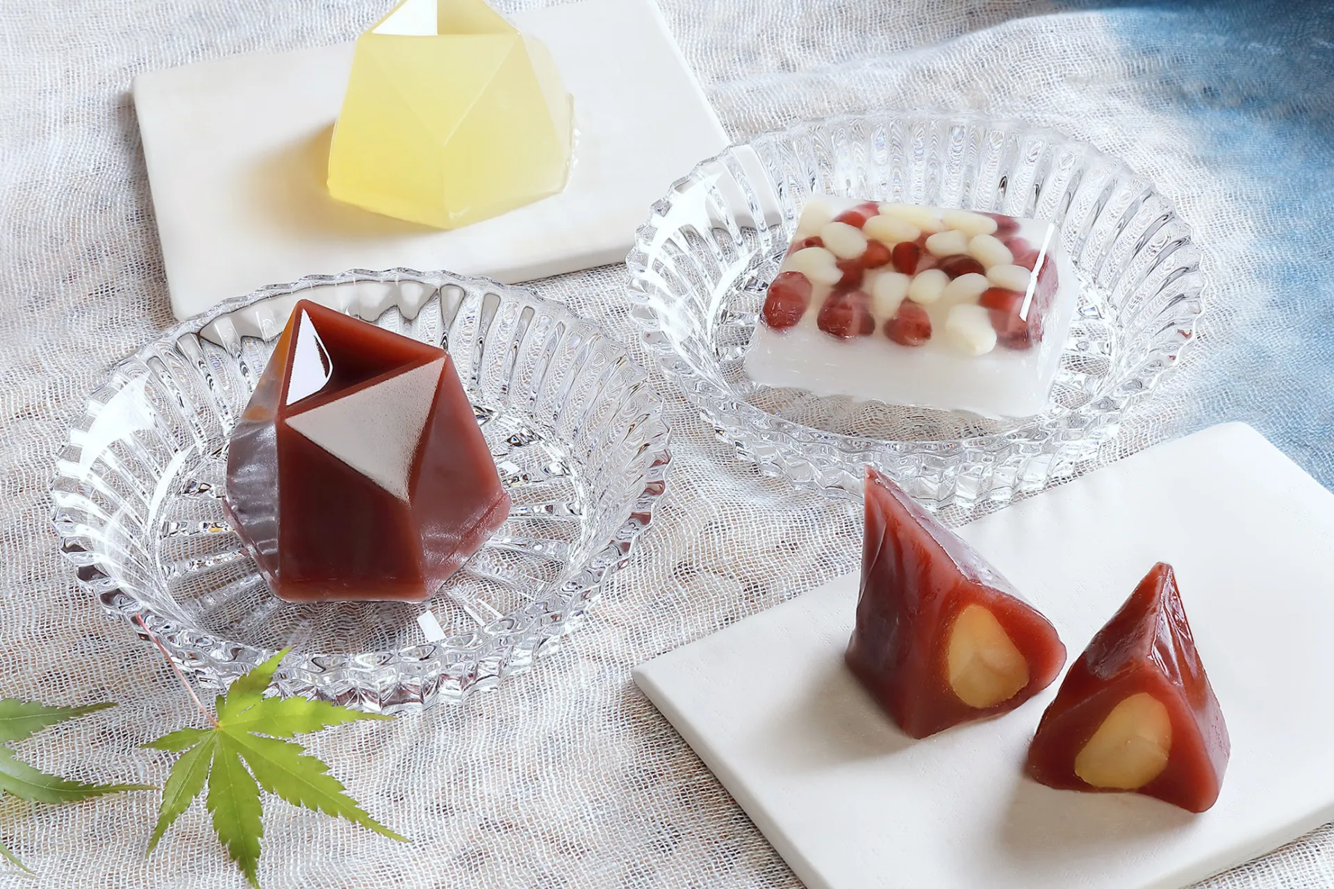 夏の季節菓子各種