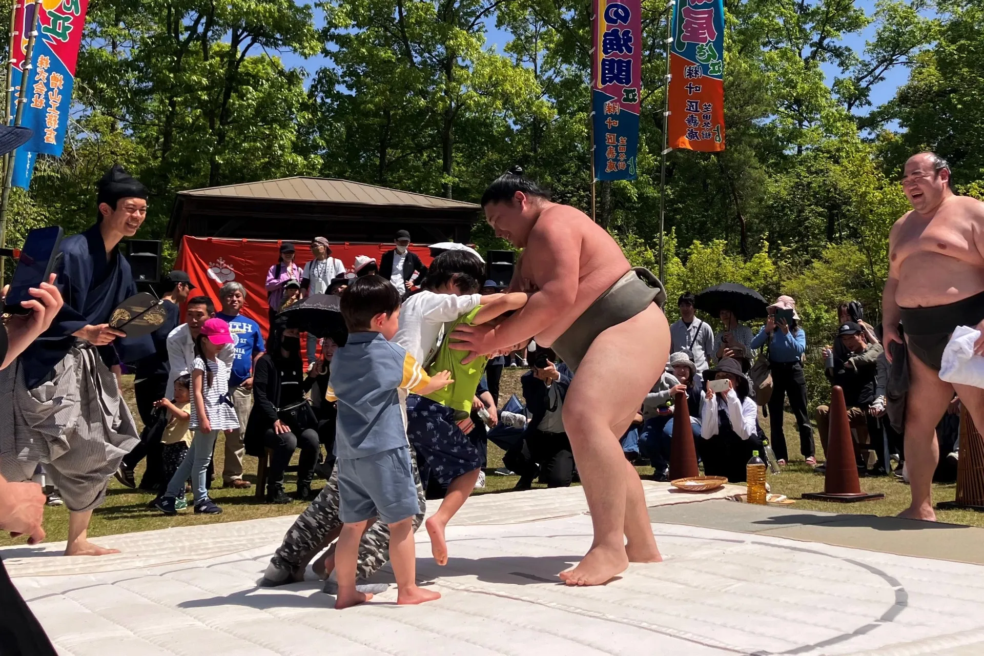 現役力士との対戦や、ボクシング・ラグビー・和菓子づくり体験も！こどもが主役の『端午の節句まつり』を5月2日から5月6日まで開催します